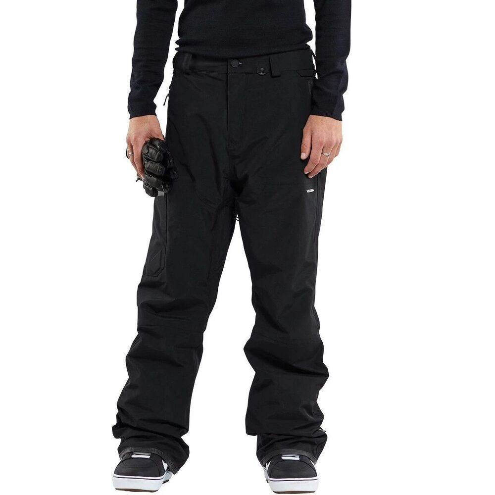 VOLCOM Men's GORE-TEX Snow Pants - G1352505- BLK - Size Small- NWT  LAST ONE